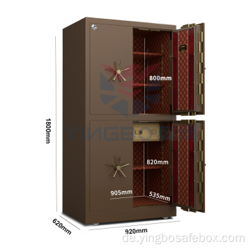 CSP -Zertifikat Double Door Office Security Safe Box